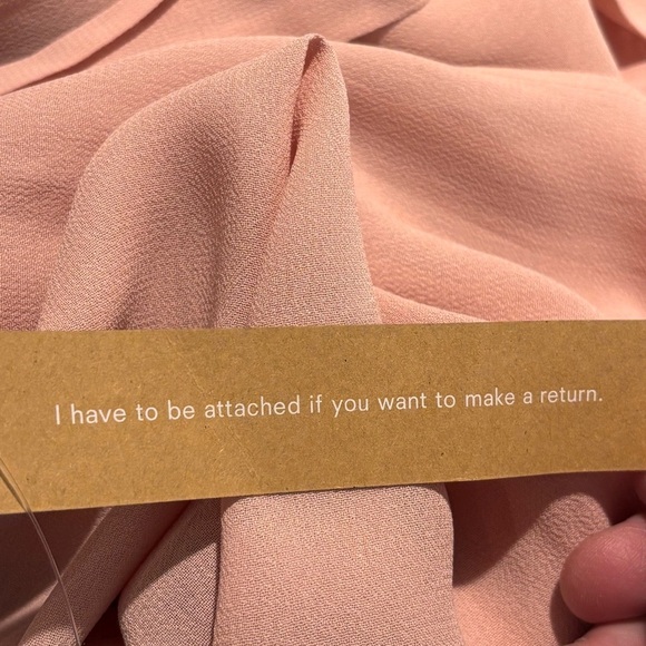 REFORMATION Sz L Blush Winslow Dolman Kimono Sleeve Crepe Wrap Maxi Dress NEW - Picture 15 of 16